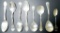 Eight Sterling Silver Spoons, Two Sterling Silver Forks