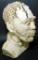 Chalkware Bust of African Man