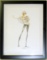 Signed and Framed Fashion Art