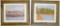 Two Shoreline Lithographs Framed, Numbered and Signed Ann G. Mayne