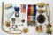 Big Collection of Fraternal Medals, Pins and Tie Tacks