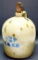 Large Antique Jug w/ Cobalt and Salt Glaze Finish