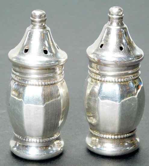 Sterling Silver Salt and Pepper Shakers