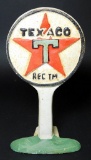 Texaco Gasoline Cast Iron Door Stop