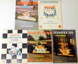 Grouping of Five Pocono Raceway Souvenir Guides