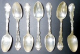 Gorham Sterling Silver Seven (7) Teaspoons