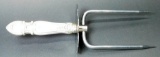 Sterling Silver Two-Prong Meat Carving Fork
