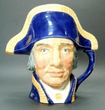 Royal Doulton Lord Nelson Character Toby Mug, D6336