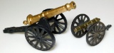 Two Cannon Display Model Toys