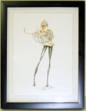 Signed and Framed Fashion Art