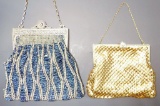 Two Vintage Ladies Mesh Purses