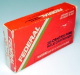 Full Box of Federal 7mm Mauser Rifle Ammo