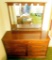 Solid Cherry Dresser, Mirror, and Chest of Drawers by Monitor Furniture Co.