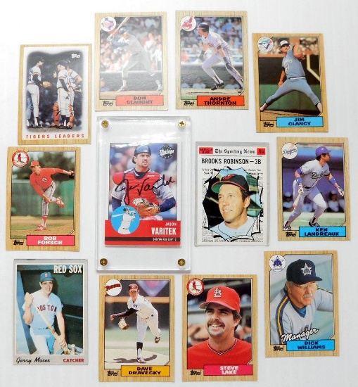 MLB Baseball Cards, Some Older