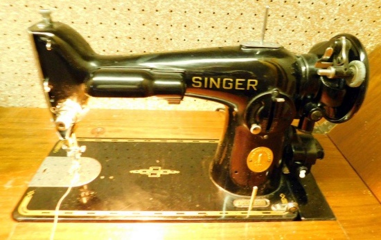 Singer 201-2 Sewing Machine w/ Cabinet