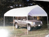 Arched Roof 10' x 20' Canopy in Gothic Arch Design