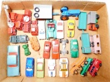 Assorted Metal Cars Grouping, Some Lesney, Dinky Toys