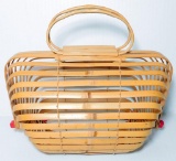 Vintage Bamboo Purse / Handbag
