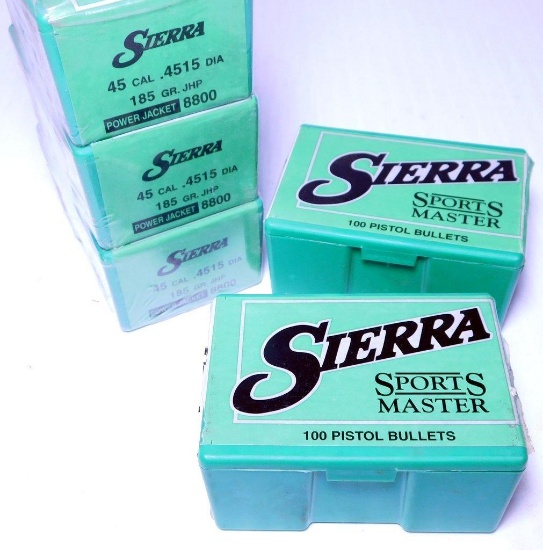 Sierra Sports Master .45 Caliber Bullets