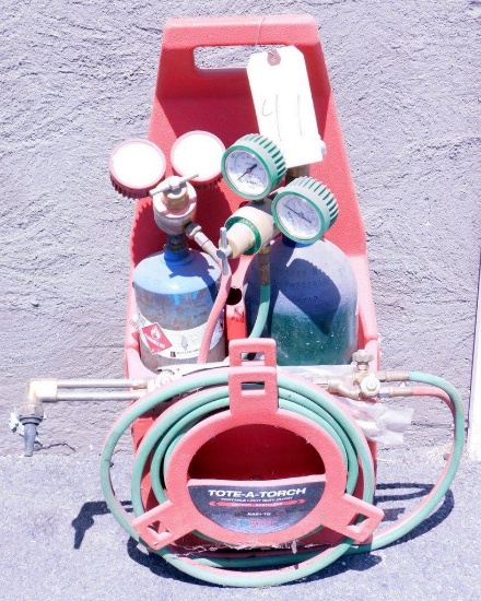 Gentec KA51-TC Tote-A-Torch Oxygen Acetylene Portable Kit