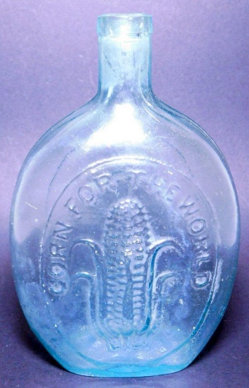 Corn of the World - Baltimore Antique Glass Flask