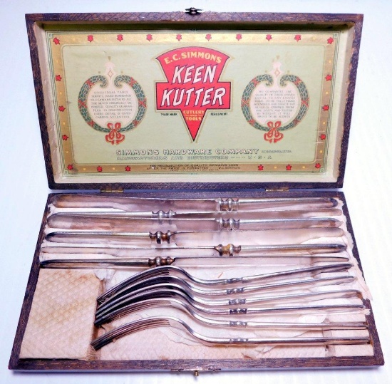 Keen Kutter Flatware Set w/ Original Display Box