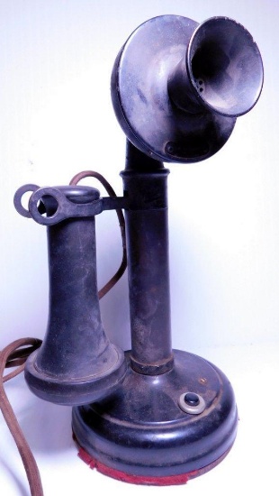 Antique Western Electric Company Candlestick Telephone 353BW