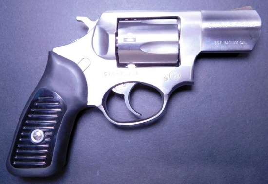 Ruger Model SP101 .357 Magnum Stainless Steel Revolver