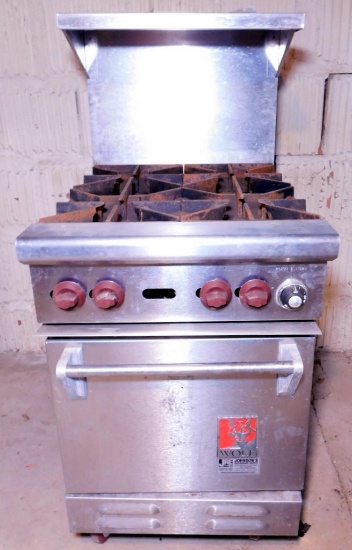 Wolf Pro-Style Freestanding Gas Range w/ 4 Dual-Stacked Sealed Burners