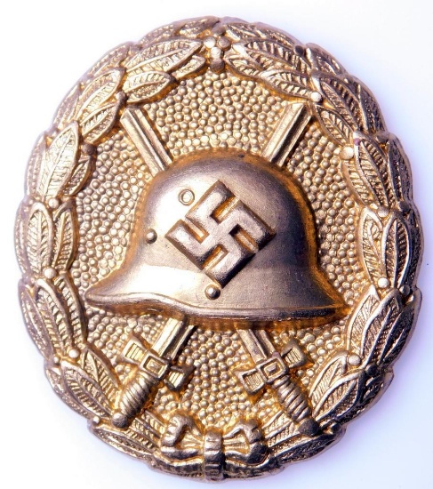 WWII Gold Spanish Condor Legion Wound Badge