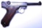 DWM P.08 .30 Caliber Luger Semi-auto Pistol w/ Leather SA Holster