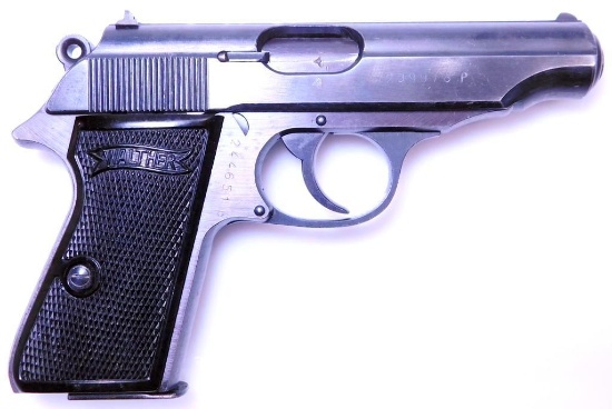 Walther Model PP 7.65mm Semi-auto Pistol w/ Captured Enemy Equipment Papers