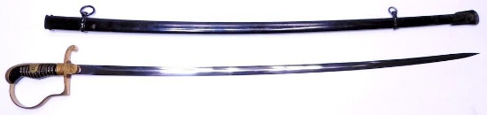 German WWII Army Sword w/ Scabbard, ALCOSO of Solingen