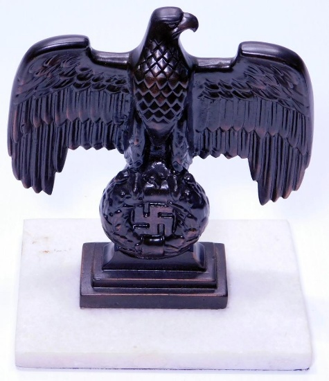 WWII German Eagle Desk Statue