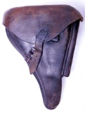 Brown Leather German Police Holster