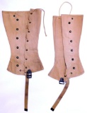 1943 Military WWll Army Spats Leggings Gregory & Read Co.