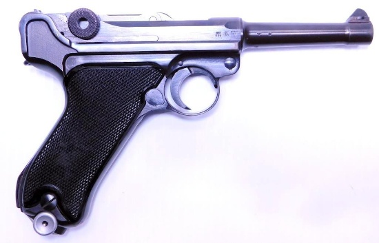 Mauser P08 Luger Black Widow 9x19mm Semi-automatic Pistol