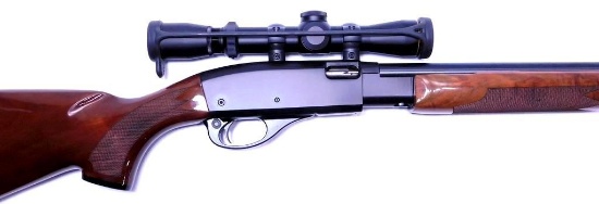 Remington Fieldmaster Model 572 .22 Caliber Rifle w/ Leupold Scope