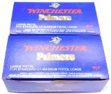 Winchester No. WLP Large Pistol Primers, (2) Boxes, NO SHIPPING
