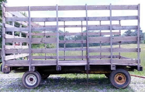Wooden Hay Wagon (C)