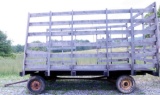 Wooden Hay Wagon (B)