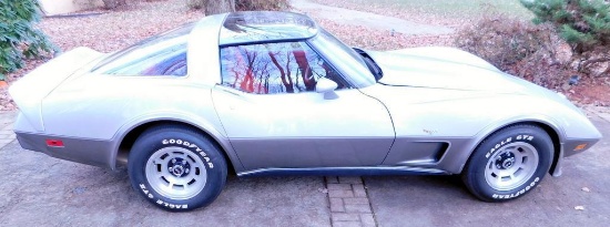 1978 25th Anniversary Chevrolet Corvette, Less Than 20,000 Original Miles