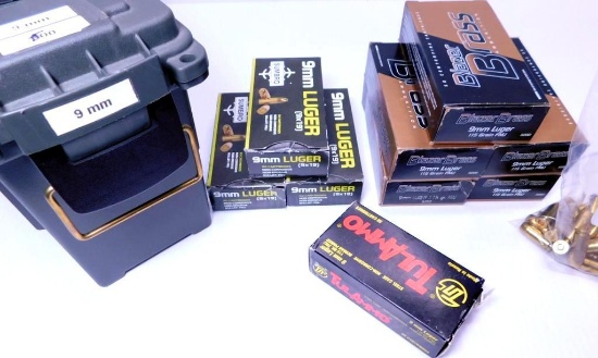 500 rounds of 9mm Pistol Ammunition, PICKUP ONLY