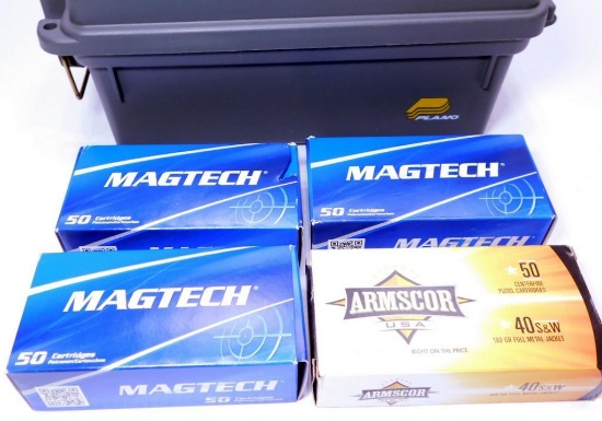 200 rounds of 40 S&W Pistol Ammunition, PICKUP ONLY