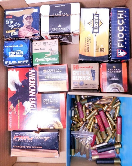 Grouping of Variety Ammunition, PICKUP ONLY