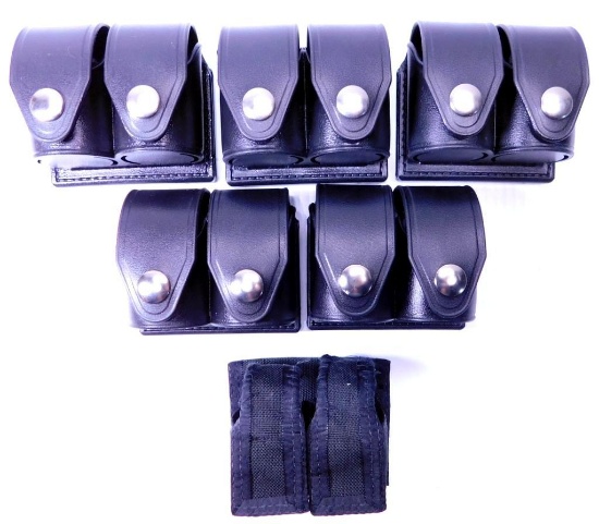Revolver Speed Loader Pairs in Cases, Six (6)