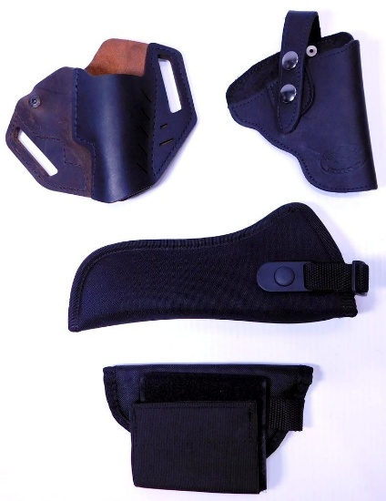 Grouping of Four (4) Pistol Holsters