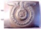 German WWII Waffen SS Schutz Staffel EM Combat Belt Buckle