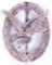 German WWII Luftwaffe Radio Operator / Aerial Gunner Badge