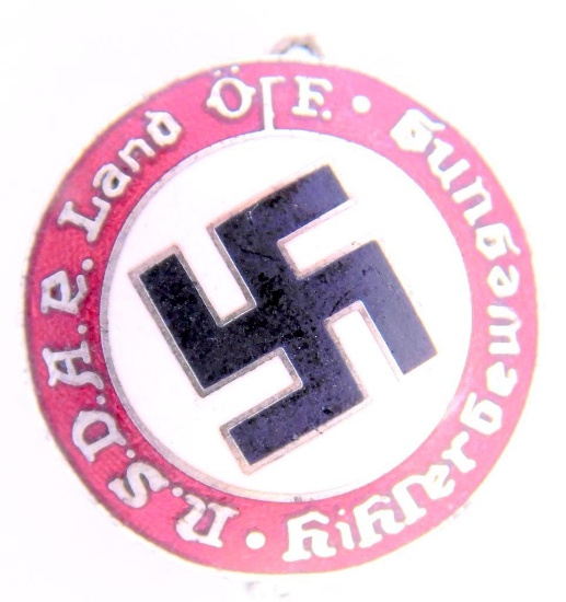 German WWII NSDAP Swastika Party Membership Badge